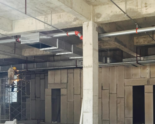 博悅佳輕質墻板 大型建筑施工方案